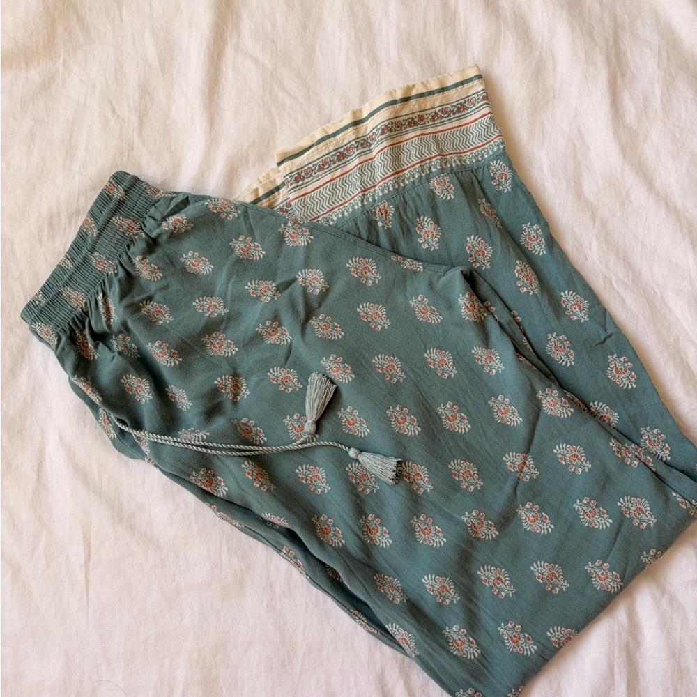 Floral Print Women's Pants XS